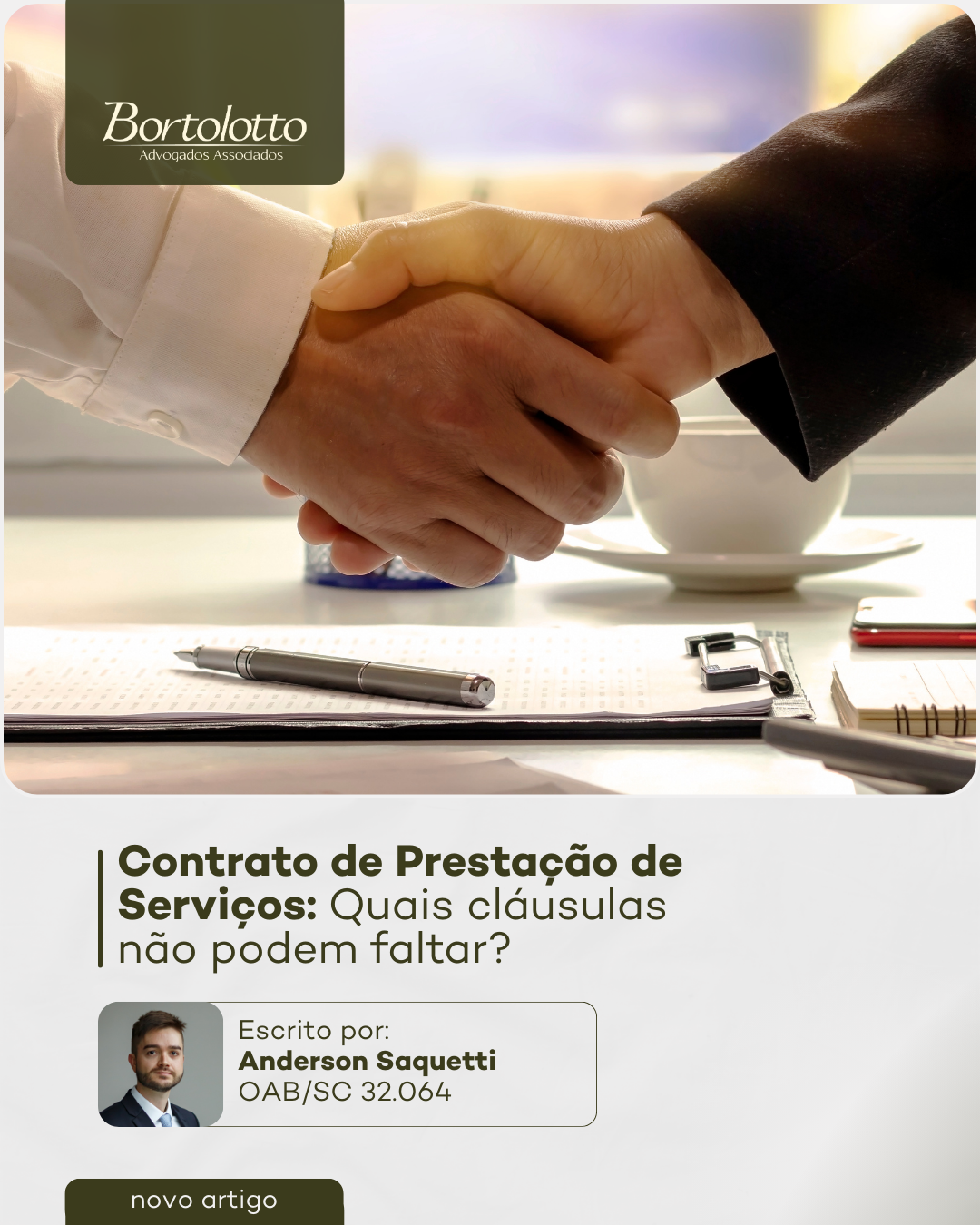 Contrato de Prestação de Serviços: Quais cláusulas não podem faltar?