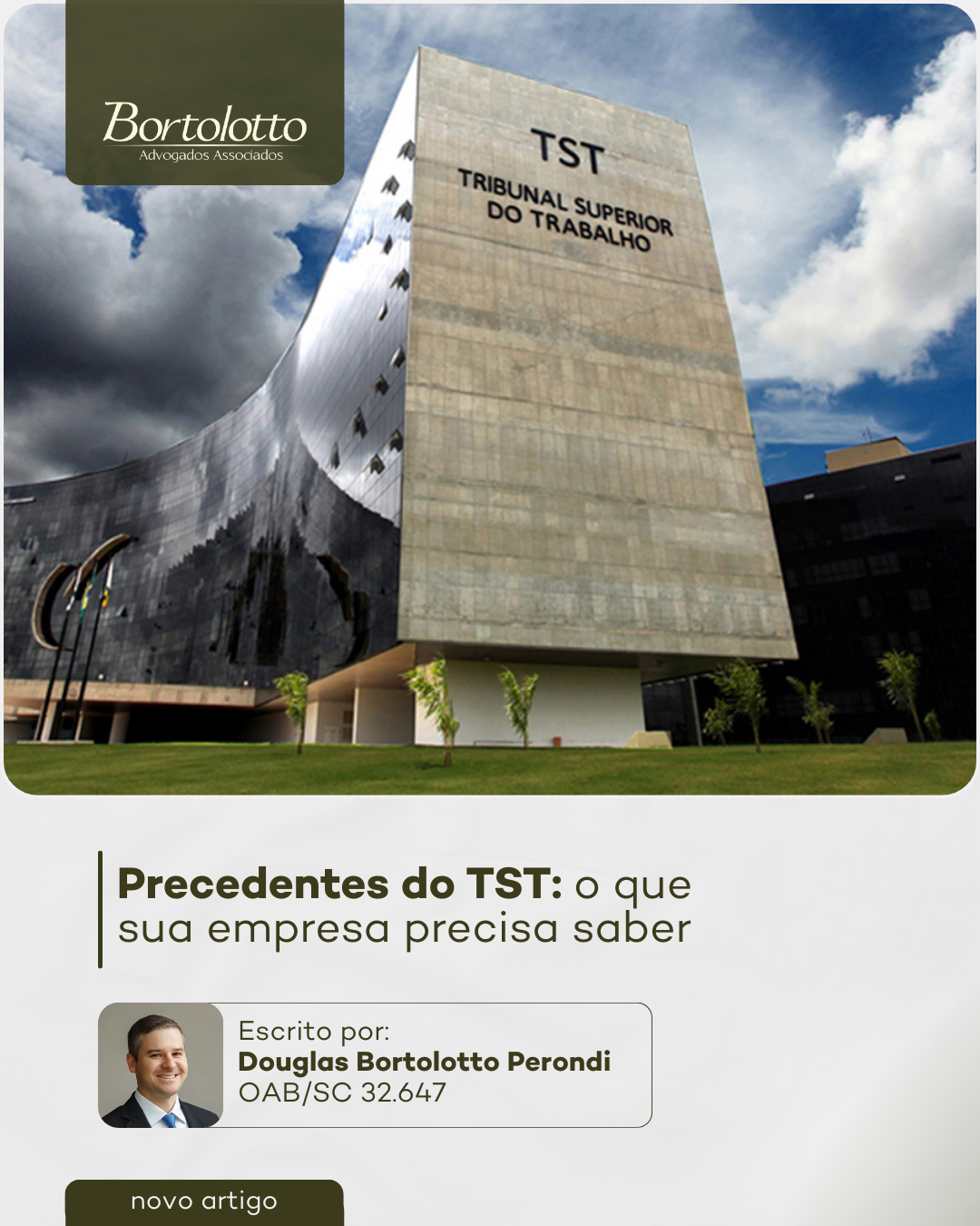 Novas teses vinculantes do TST