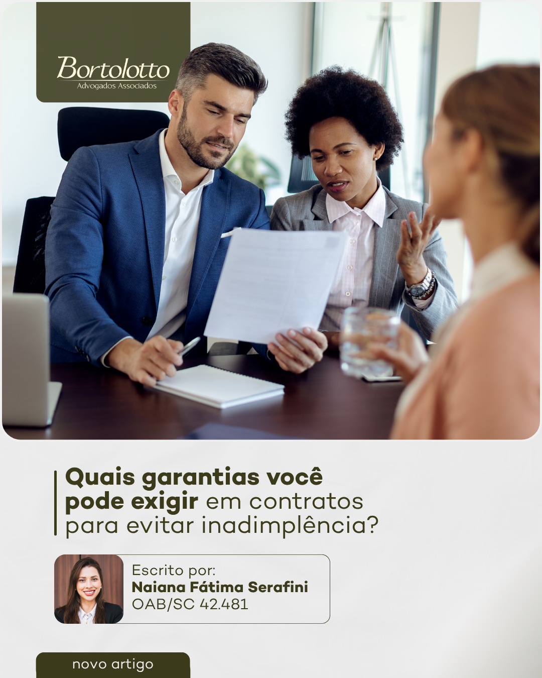 QUAIS GARANTIAS POSSO EXIGIR EM CONTRATOS PARA EVITAR INADIMPLÊNCIA?